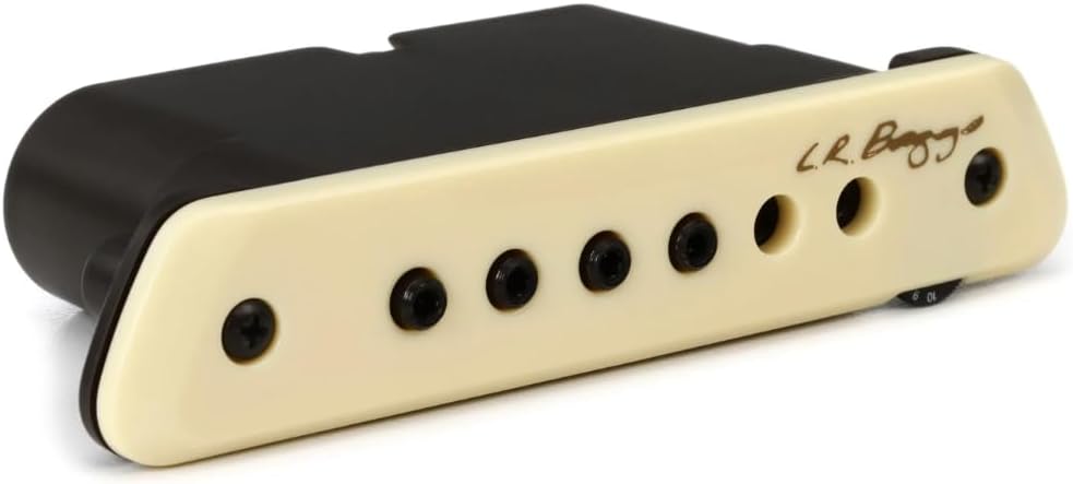 LR Baggs M1 Acoustic Guitar Soundhole Pickup Bundle w/ 12x Fender Picks and Liquid Audio Polishing Cloth