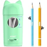 AFMAT Vollautomatischer Elektrischer Anspitzer mit Katzenohren, Elektrisch...