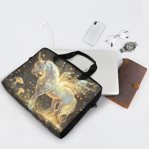 Bolsa para portátil ALAZA Unicorn Wing Mushroom 15.6-16 pulg miniatura 7