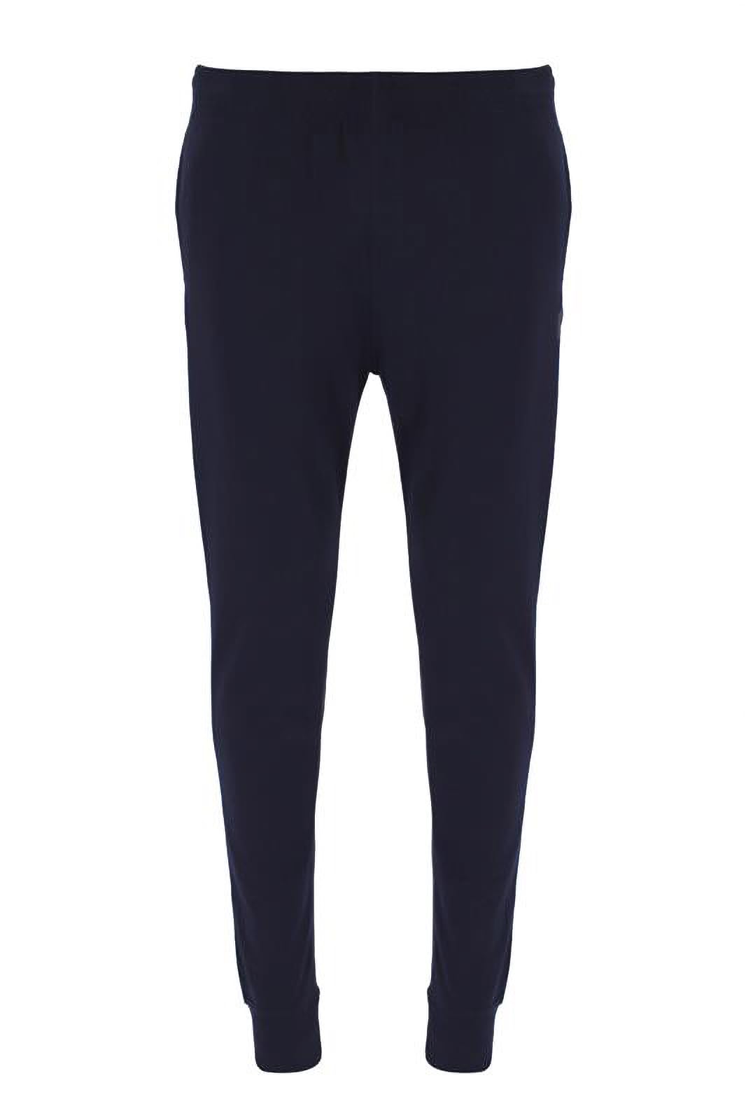 Russell Athletic Mens Cuffed Slim Fit Compression Pants, Marine, M EU