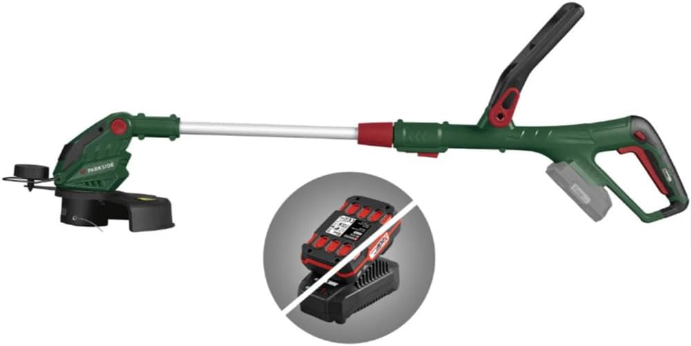 Parkside® Tagliaerba a batteria X20V PRTA 20-Li C3, testa trimmer