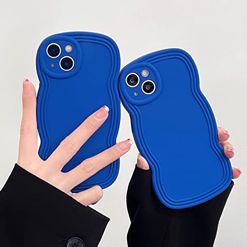 Coque silicone liquide iPhone 13 anti-glisse jaune robuste - 5