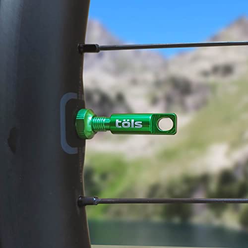 TÖLS Tubeless MTB Valve 44 mm, green - Image 4
