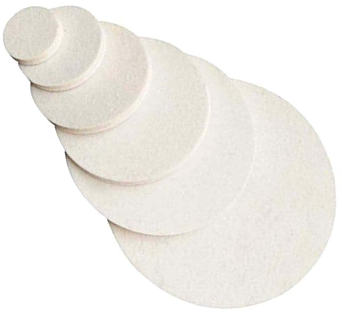 DIY Crafts 15 Pcs, 2" inch Felt Pad Only, Gross Polishing Buffing Pad Kit Car Polisher M10/14 Drill Adapter Car Polish Sponge Wheel Kit Car Wash Cleani(15 Pcs, 2" inch Felt Pad Only)