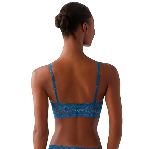 Image of b.tempt'd by Wacoal Women's Lace Kiss Sheer Unlined Wire Free Bralette, 910182