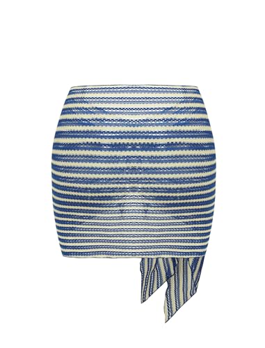 Image of ZAFUL Boho Beach Cover Ups for Women Sarong Coverups Sheer Bikini Chiffon Wraps Skirts for Swimwear