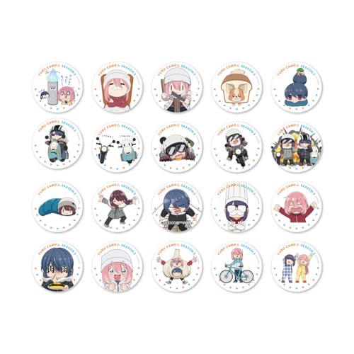 ゆるキャン△ SEASON３ プチ缶バッジ全20種(トレーディング)