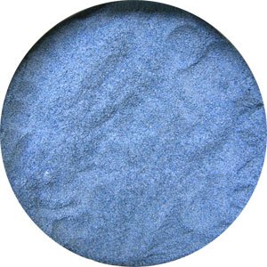 8.5 Oz Aventurine Blue Transparent Powder Frit - 96 Coe