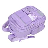 Conception ergonomique : les bretelles épaisses et rembourrées de ce cartable pour filles offrent un confort parfait pour les petites filles qui utilisent un sac à dos ou celles qui recherchent un sac à dos facile à transporter de style maternelle, un sac à dos mignon pour femme, un sac à dos d'étudiant en nylon