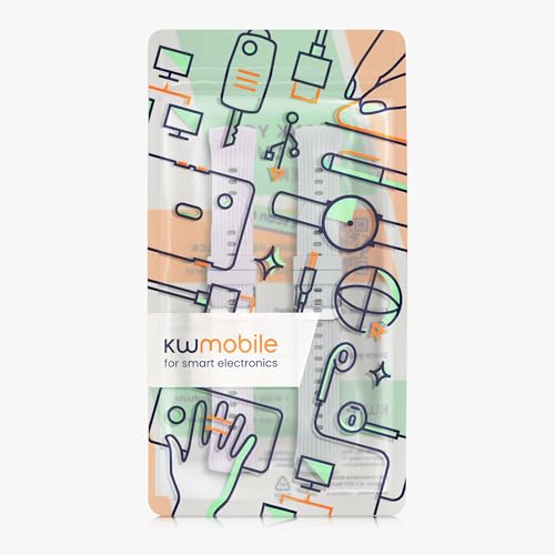 kwmobile 2X Sportarmband kompatibel mit Huawei Watch 5 42mm Armband - Fitnesstracker Band Set aus TPU Silikon