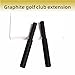 Mariyandh 8 Pcs 0.58 Inches Golf Club Extension Golf Club Extensions Steel Shaft Putter Shaft Extension for Putter, Iron, and Golf Club Shafts