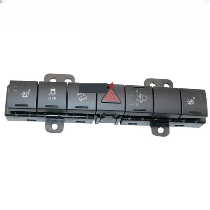 Interruptor de doble flash para Jeep Wrangler recambio de luces de emergencia 2