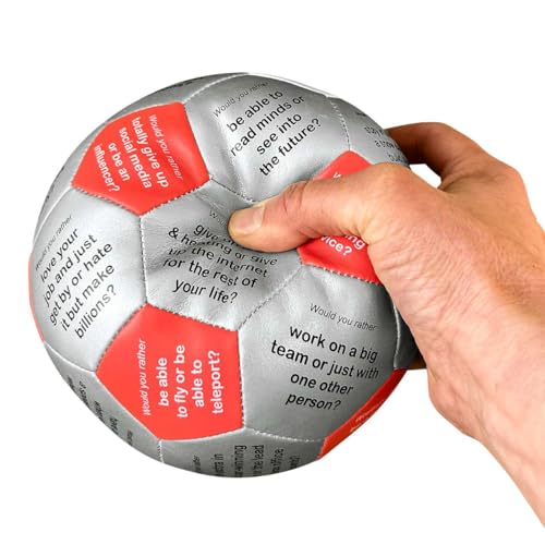 Image of Trainers Warehouse 6 inch Thumball Collection, 32 Prompts for Conversation, Team Building, Relationship and Training