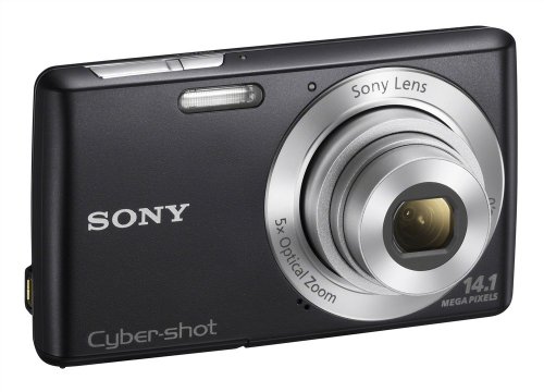 Image of Sony Cyber-Shot DSC-W620 14.1MP Point-and-Shoot Digital Camera (Black) with Camera Case