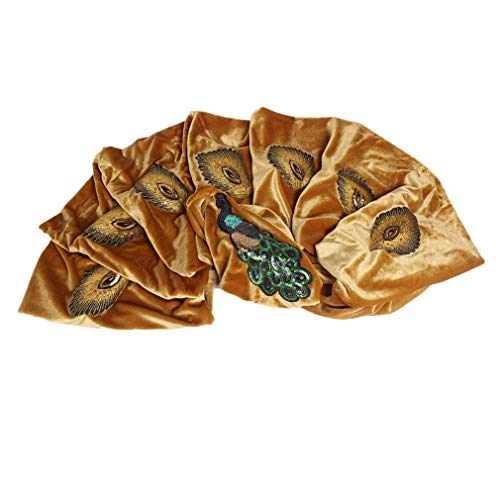 Bonnet musulman femme velours paillette idéal pour sublimer votre coiffure à la maison.
