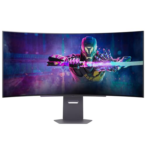 Image of LG 45 Ultragear OLED Curved Gaming Monitor - 45 inch WQHD (3440x1440) OLED - 240Hz - 0.03ms GTG - 21:9-800R - AMD FreeSync Premium Pro - G-SYNC Compatible- DisplayHDR True Black 400 Wi-Fi w /ICP Hub