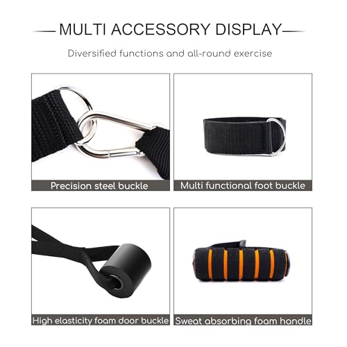 Resistance Bands Set with Door Anchor