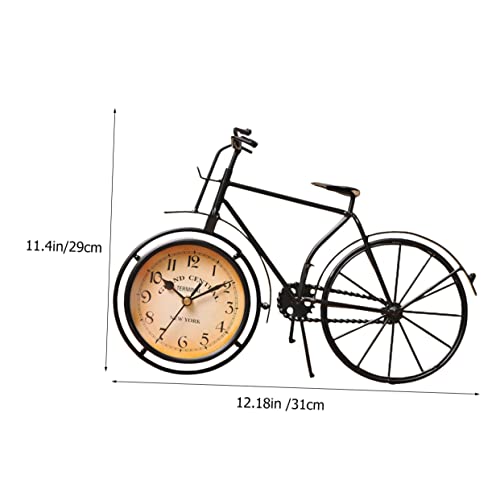 Reloj de mesa en dormitorio y oficina con diseño de bicicleta 6