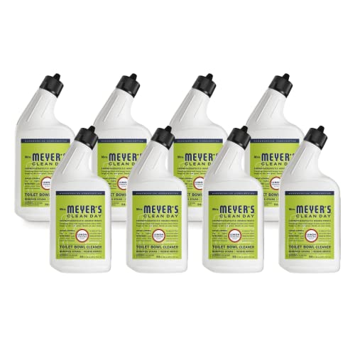 MRS. MEYER'S CLEAN DAY Lemon Verbena Toilet Bowl Cleaner 24 Fl Oz (Pack of 8)