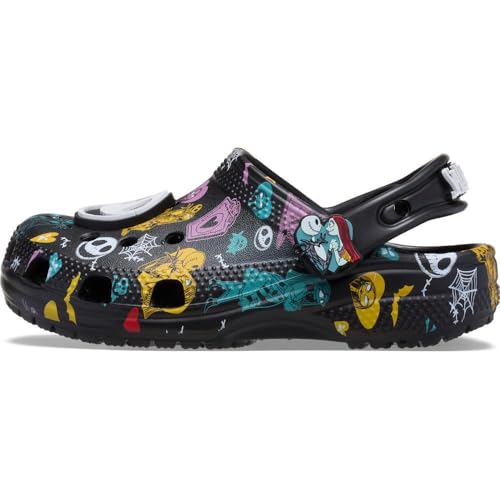 Crocs Toddlers Disney Tim Burtons The Nightmare Before Christmas Jack and Sally Classic Sabots Enfants - vue 4