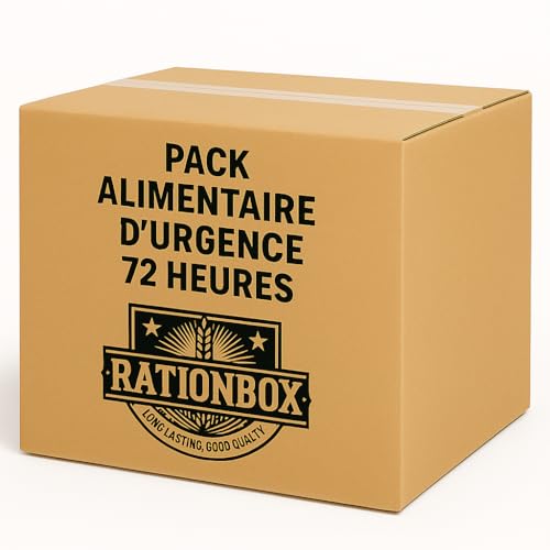 Paquete Alimentario de Emergencia 72 Horas – 5700 kcal | Conservación 25 Años