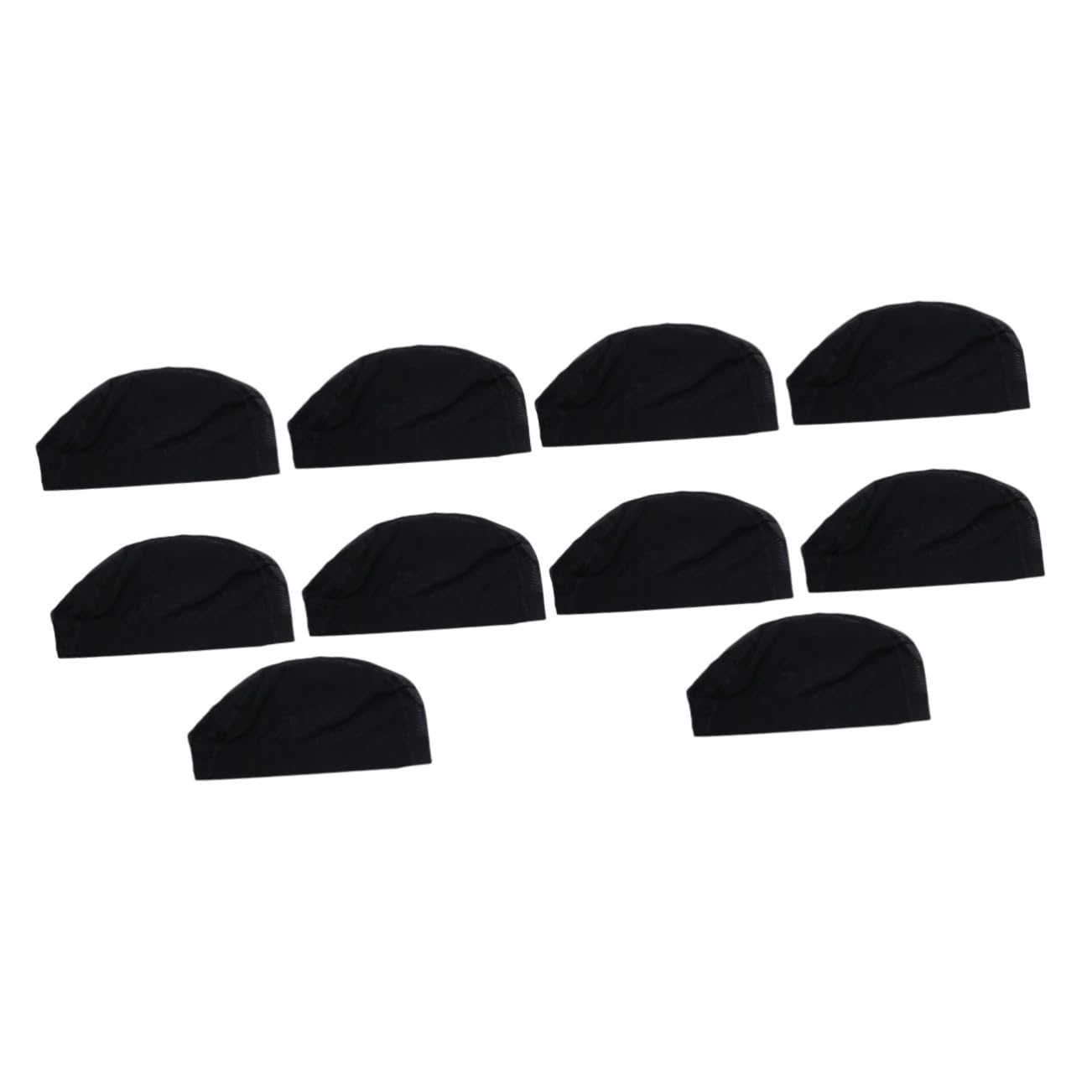 MAGICLULU 10 Piezas red para el cabello peluca hair topper Red elástica para pelucas redecillas elásticas tapa de cúpula elástica tapas de fijación de peluca arreglar gorras de peluca Hazme