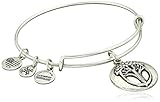 Alex and Ani Unexpected Miracles II Expandable Rafaelian Silver Bangle Bracelet