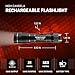 Streamlight 89023 ProTac 2.0 HP 2000-Lumen 85000 Candela Rechargeable High Performance Multi-Functional Tactical Flashlight, Black