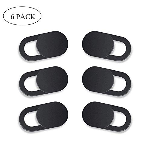 Image of 6 Pack Ultra Thin 0.03inch Web Camera Cover Slide with Strong Adhesive for Laptop Desktop PC Macboook Pro iMac Mac Mini Computer Smartphone