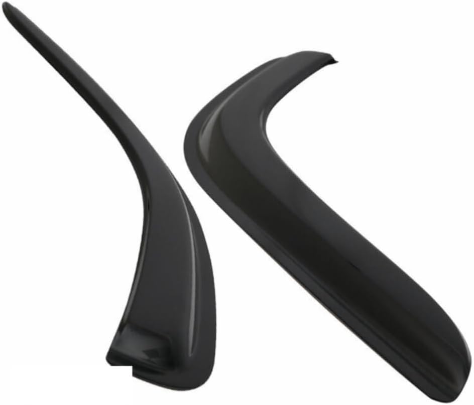 4pcs Sun Rain Guard Window Visors Front Rear Left Driver Right Passenger Upper Side Tape on External Window Style Acrylic Smoke Tinted Crew Cab for Dakota 00-04 for Durango 98-03