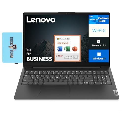 Laptop Lenovo V15 Business 15.6 " Celeron N4500 32GB DDR4 1TB SSD miniatura 1