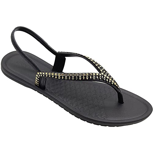 SANDALIA RASTEIRA,ADULTO,GRENDHA,Preto,36