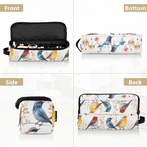 Bolsa de viaje para herramientas de cabello con tapete resistente al calor y accesorios removibles organizador para planchas, rizadores y secador miniatura 5