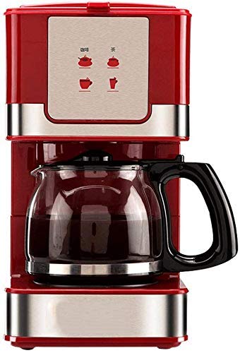 ZHJOPP Cafetera Cafetera, Cafetera compacta, Cafetera programable de 600 ml con función antigoteo, Protección contra ebullición en seco, 550 W