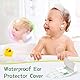 Wasserdicht Ohr Patches Ohrenschutz 100stk Transparente Ohrabdeckungen Stark Wasserdicht Kinder Ohr Aufkleber 6.8×4.4cm Ohrabdeckung Wasserdichte Ultradünne für Baden Surfen Schwimmen