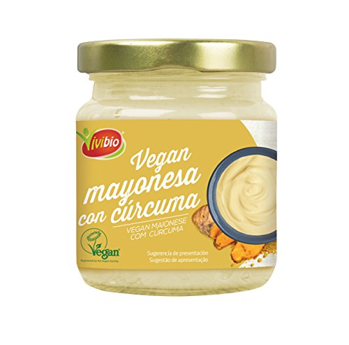 Mayonesa vegana con cúrcuma BIO - Vivibio - 160g (BIO)
