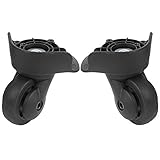 SPÉCIFIQUEMENT CONÇU POUR: Roue de bagage, fabriquée à partir de matériaux de haute qualité, robuste et durable. Silencieux, belle finition, très adapté aux valises.