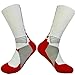 Tdeal 4 Pack Men's Sport Crew Sock Basketball Cushioned Dri-Fit Athletic Compression Socks