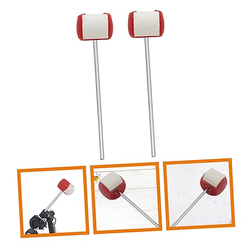 Set 2 piezas mazas de fieltro para pedal de bombo miniatura 7