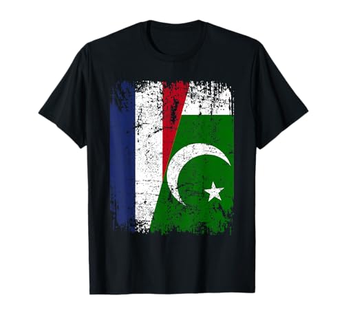 PAKISTAN FRANCE DRAPEAU DE L'AMITIÉ | PAKISTAN T-Shirt