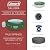 Coleman Palm Springs EnergySense AirJet Inflatable Hot Tub Spa (77" x 28") | Portable Hot Tub with 2 Covers (1 Energy-Efficient Thermal Cover and 1 Standard Cover) | Fits Up to 4-6 Persons | Green