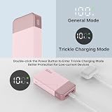 NOBIS Power Bank 20000mAh 65W, Przenośna Ładowarka z Cyfrowym Wyświetlaczem, Podwójne USB-C/USB-A Szybkie Ładowanie dla Laptopa, Telefonu, Tabletu, Przyjazna dla Podróży Zewnętrzna Power Bank