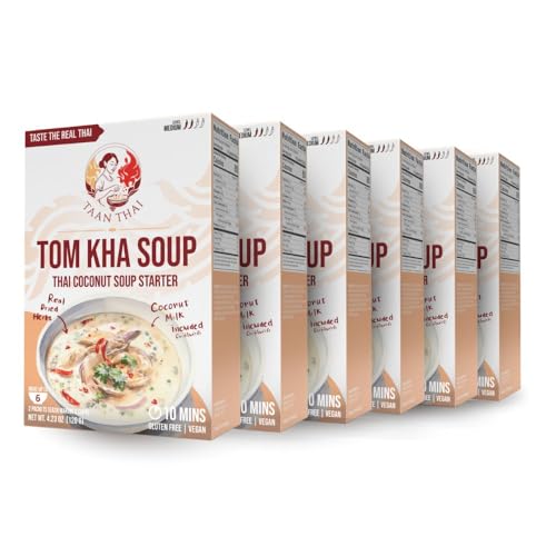 TAAN THAI TOM KHA Soup Starter – Authentic Thai Coconut
