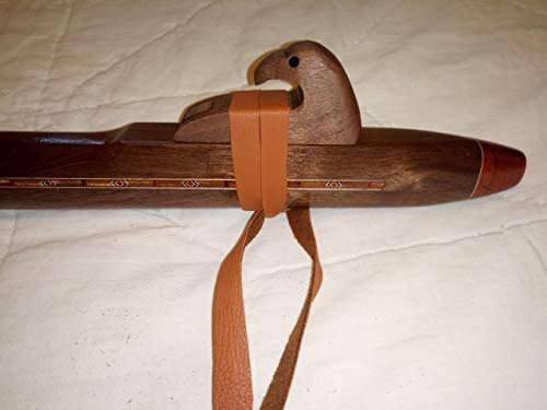 Native American Flute - Solid Figured Walnut Wood - Key of F - Hand Made - Awesome sound