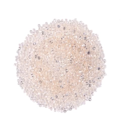Cabilock 1000pezzi Acrilico Strass Trasparente Color Oro Decorazioni Tavola Nozze Cristalli Decorativi per Feste Riempimento Vasi e Artigianato DIY