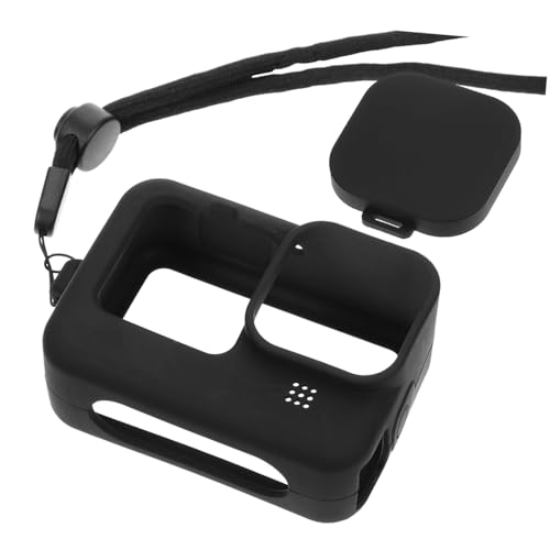 Mikikit - Mikikit Protective Silicone Housing Case Set Compatible 9 Lanyard and Lens Cap