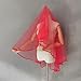 Fashion & Lifestyle Bridal Veil, Veils for Women Wedding, 2 Tiers Red Bridal Veils with Comb, Simple Tulle for Bachelorette Party Decorations, Red