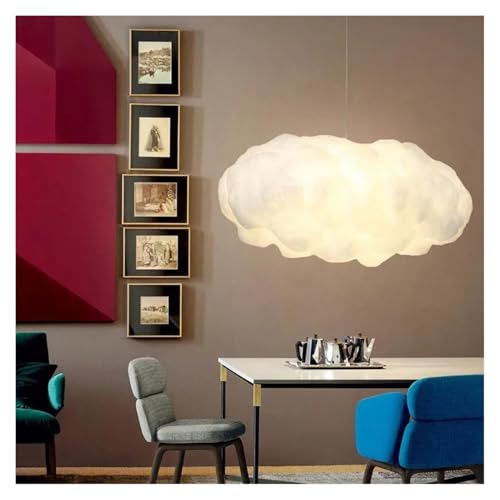 Lustre plafonnier moderne nuage design nordique salon D60CM