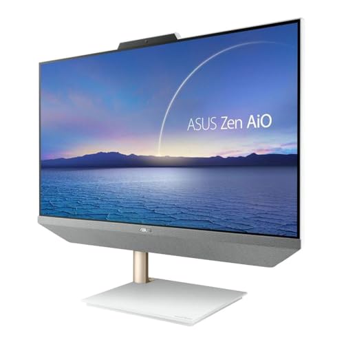 Image of ASUS Zen AIO 23.8 inch FHD Touchscreen Anti-Glare Desktop Computer, AMD Ryzen 7 5825U 8-Core Processor, 32GB DDR4 RAM, 2TB SSD, Keyboard & Mouse, Wi-Fi 6, Ethernet, Windows 11 Pro