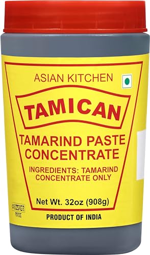 Asian Kitchen Tamarind Concentrate 32oz (2lbs ) 908g (Bulk Value Pack) ~ Gluten Free, No added sugar | All Natural | Vegan | NON-GMO | No Colors | Indian Origin